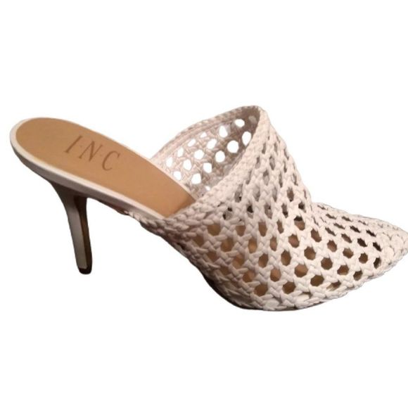 White Celestia Mules INC International Concepts - Picture 5 of 5